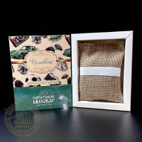 Мочалка з милом для лазні "Для чоловіків"
