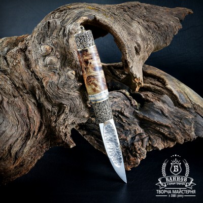 Ніж (якут) Преміум ручної роботи (вик. 1) без піхв