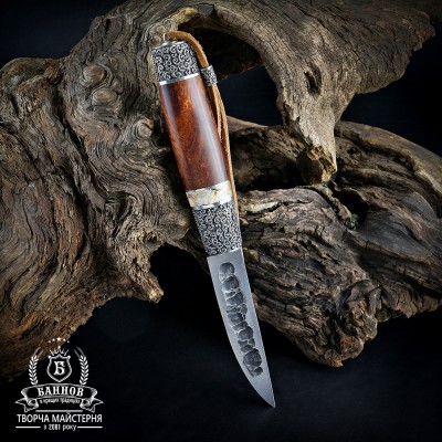 Ніж (якут) Преміум ручної роботи (вик. 3) без піхв