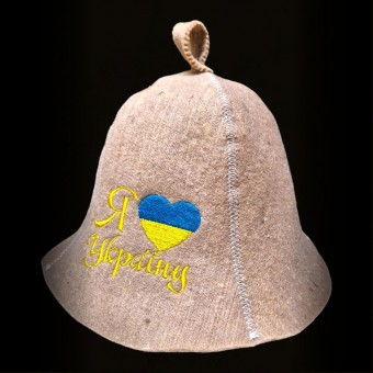 Шапка вовняна для лазні (дзвіночок), 