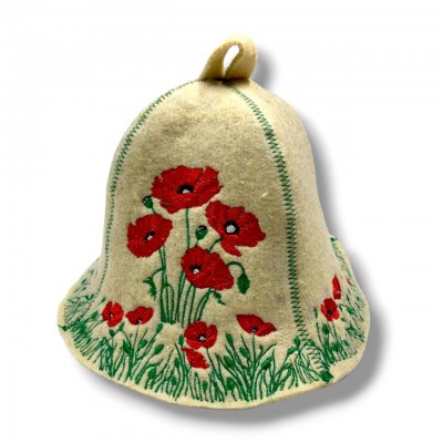 Шапка вовняна для лазні, 