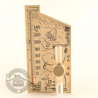 Термометр для лазні та сауни "Банна станція" (вик.1)